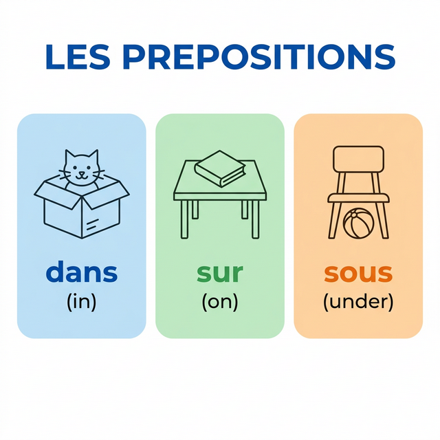 Les prépositions