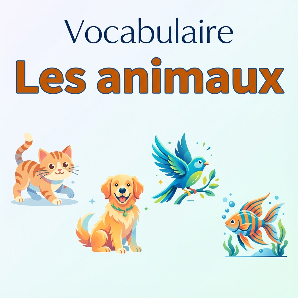 Vocabulaire des animaux